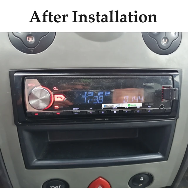 Kit de instalación de reproductor de DVD y CD Fascia para coche, Radio  Estéreo 2 din para RENAULT Megane I 1996-2002 Scenic 1996-2003 - AliExpress