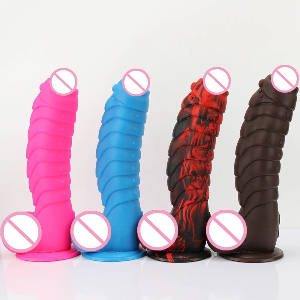 Ribbed Dildo