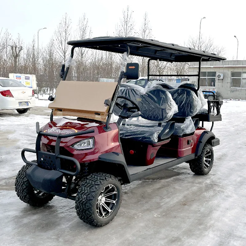 

New Design 6-Seat Disabled Electric Car Golf Cart Classic Sightseeing Car Adult Leisure Mobility Scooter For Sale