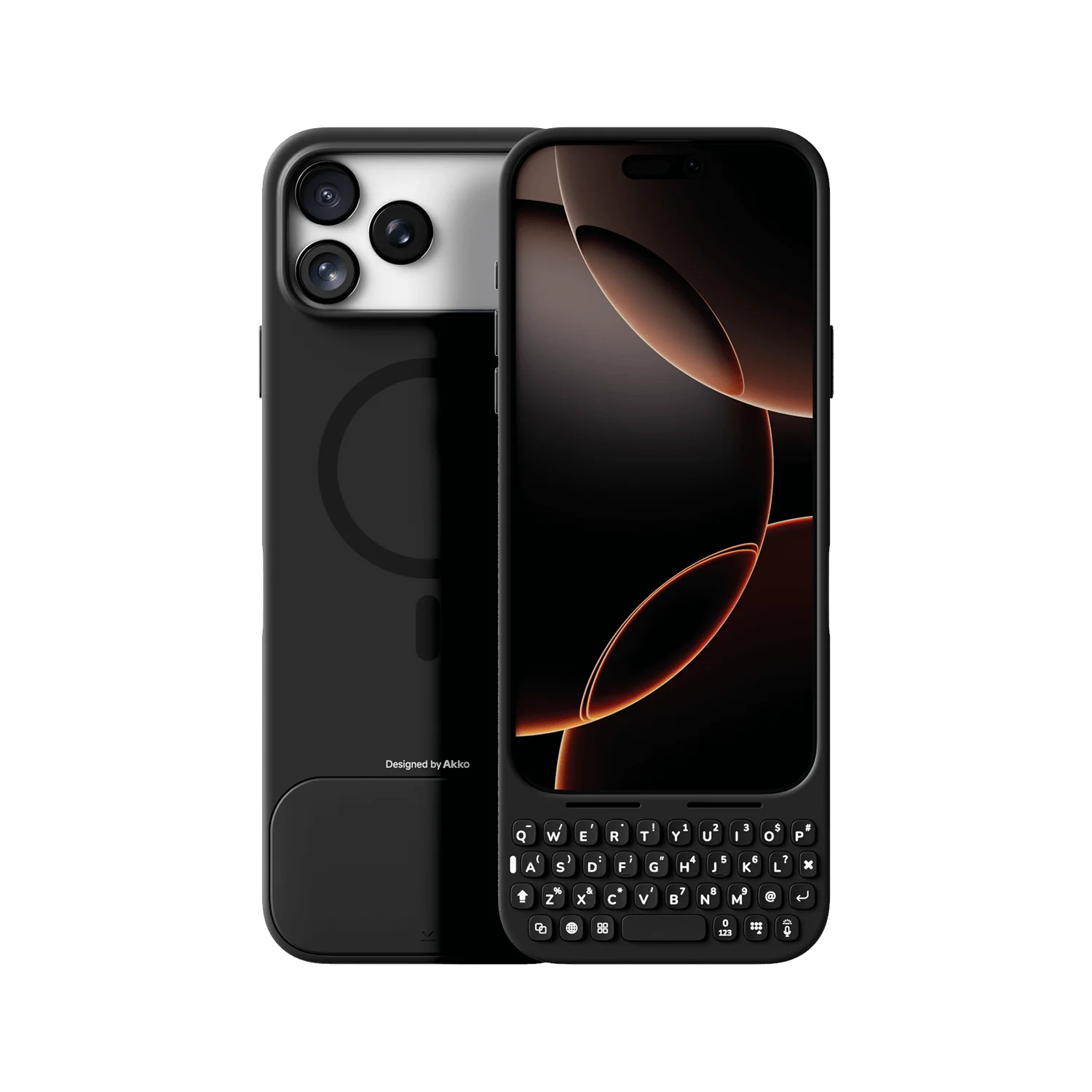 Akko MetaKey Phone case With Keyboard PU TPU with Magnetic Support