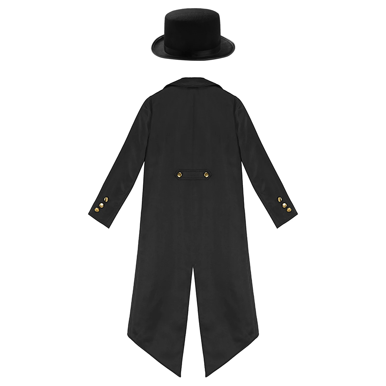 Traje renascentista vitoriano para meninas e meninos, casaco steampunk,  jaqueta pirata medieval, vestido de vampiro, festa de Halloween - AliExpress, image size:1600x1600