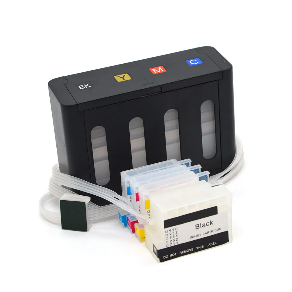 Bulk Ciss Ink System with Auto Reset Chip for HP Officejet Pro 7720 7730 7740 8210 8216 8702 8710 8715 8720 8725 8730 8740