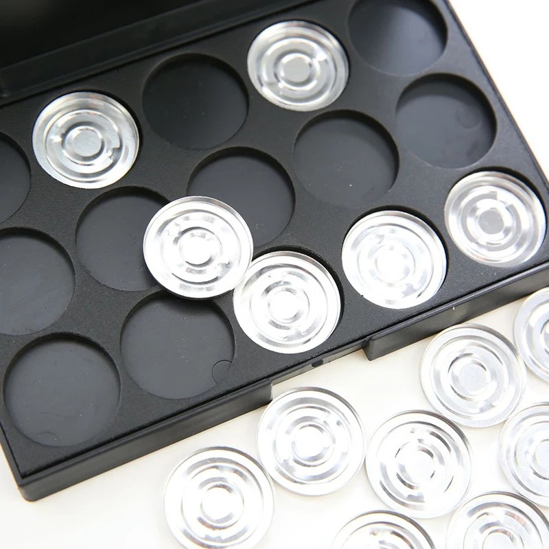 Profession elle leere magnetische Paletten halter Box für Lidschatten Puder erröten Make-up Fall – Detail 12