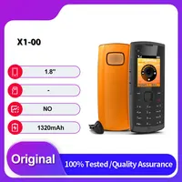 Unlocked Original X1-00 Single Sim GSM 2G  Mobile Phone Russian Arabic  Keyboard Made in Finland