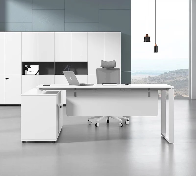 

Staff Reception Work Desk Standing Single Living Room Office Desks Study Modern Scrivanie Per Computer Work Furniture HD50WD