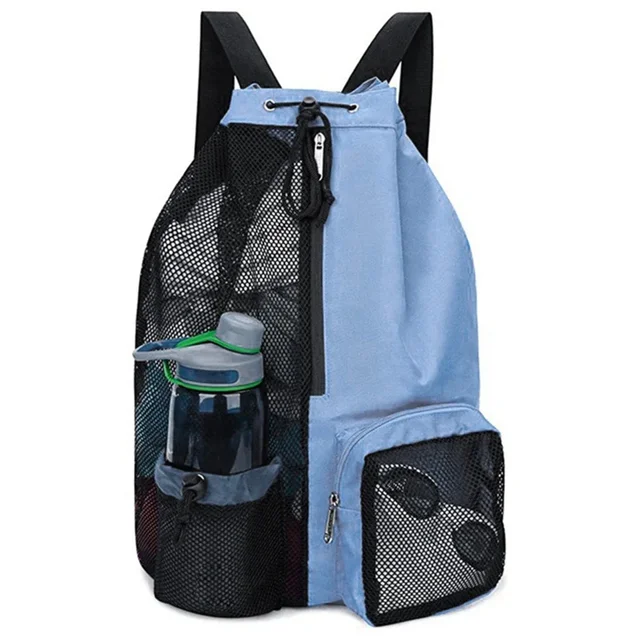 Lightweight Mesh Drawstring Backpack - Swimming and Sports Bag 2