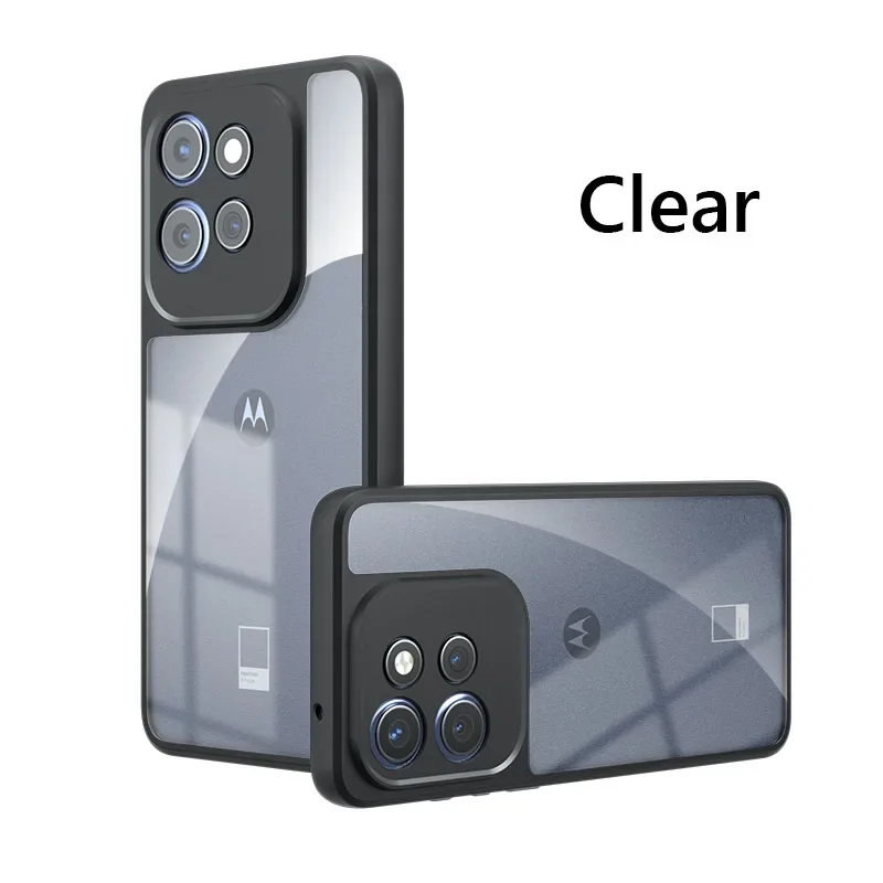 Ultimate Airbag Super Protection Soft TPU+PC Clear Matte Back Cover Phone Case