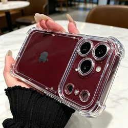 Ultra - Thin Transparent Protective Silicone Phone Case - Crystal Clear Cover - iPhone 18 Pro Max (Transparent)
