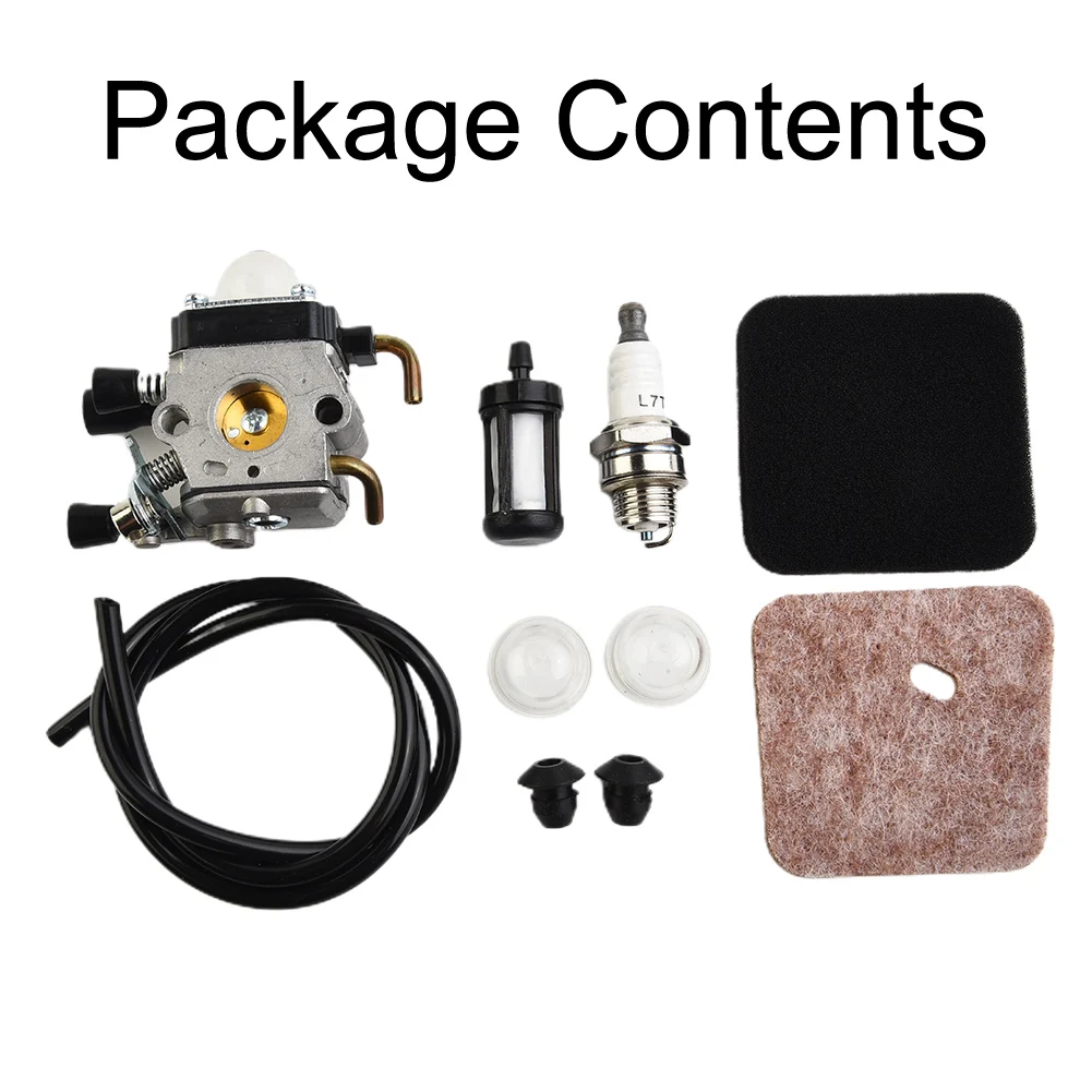 

Набор воздушных фильтров, карбюратор для сада и улицы, запчасти для триммера, Праймер, лампочка-праймер, Свеча зажигания, совершенно новый