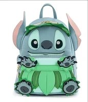 Gifts Disney Monsters University Mini Backpack Faux Leather Double Strap Shoulder Bag Cosplay Backpack Anime Kawaii Cartoon 3