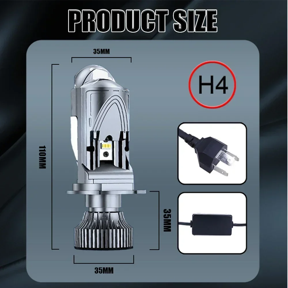 ڵ Ʈ   STG PTF   , 700W 200000LM H4 Bi LED ̴  , ڵ LED , 12V 24V