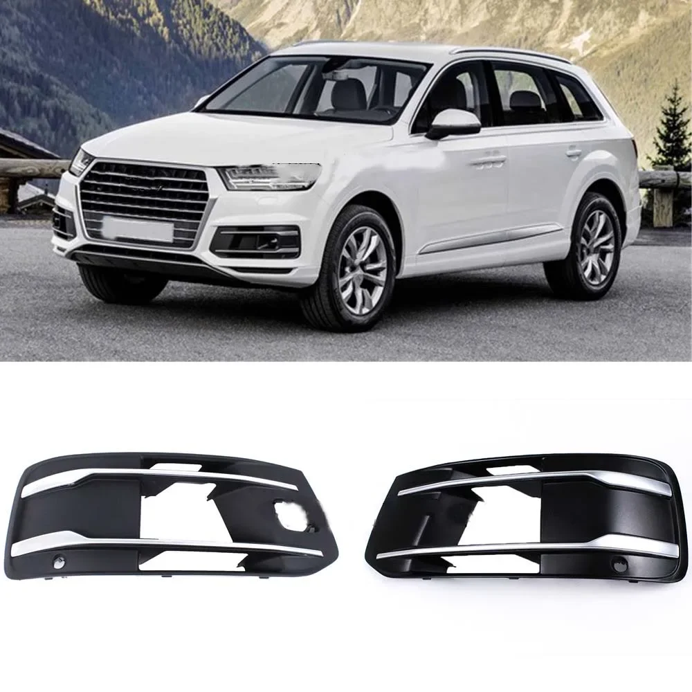 

Foglight Frame Fog Lamp Grille Cover for Audi Q7 2016 2017 2018 2019 Auto Parts