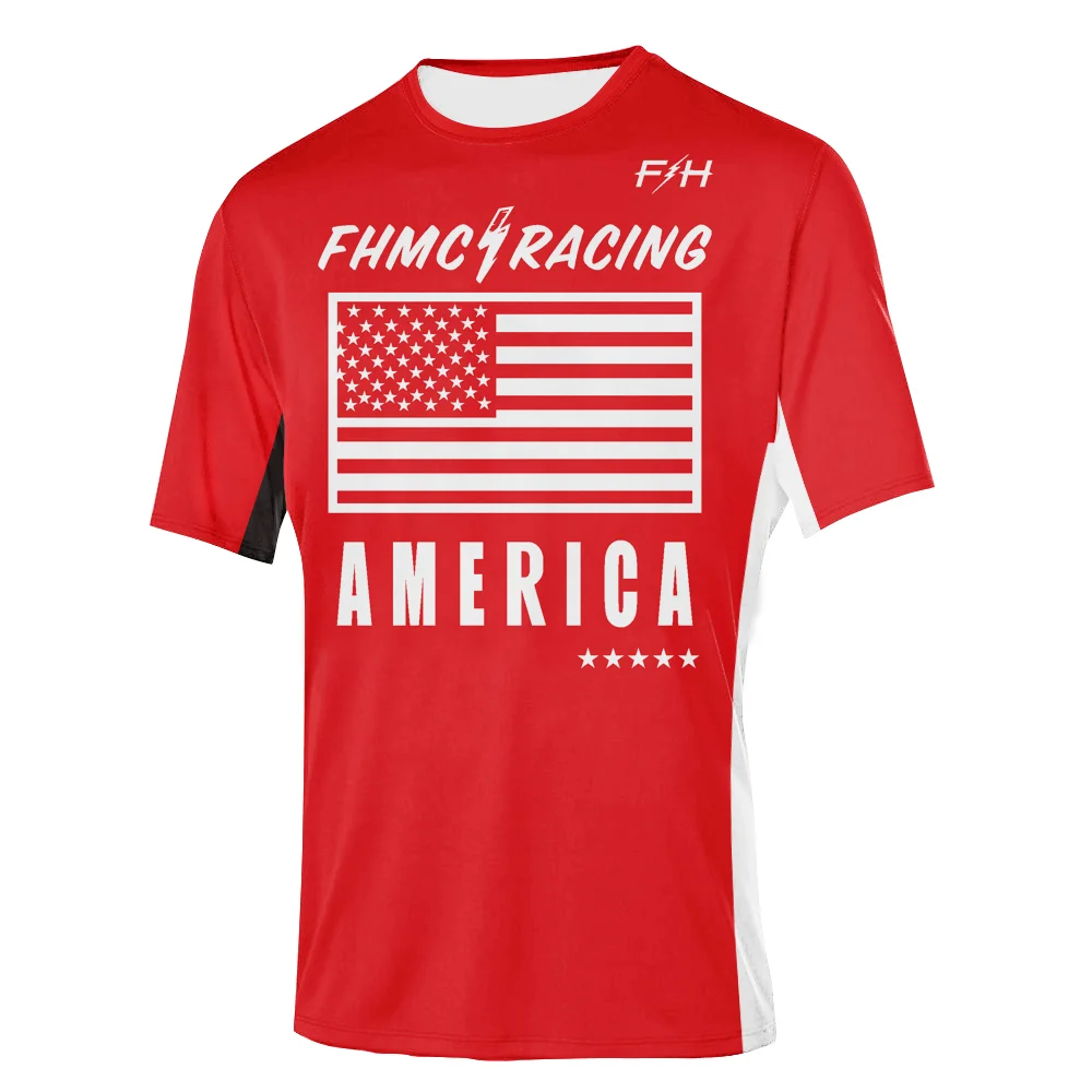 MOTO Shirt Mountain MTB Short sleeve Shirt mx Motorcycle Downhill off-road Motocross Sportwear t shirt bike cycling jersey bike cycling clothes