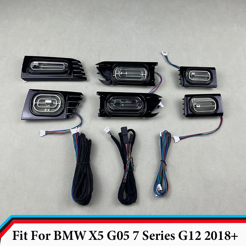 

Car Air Conditioning Ambient Light Suitable for BMW X5 G05 7 Series G12 2018 2019 2020+ Car Dashbroad LED Ambient Light Air Vent