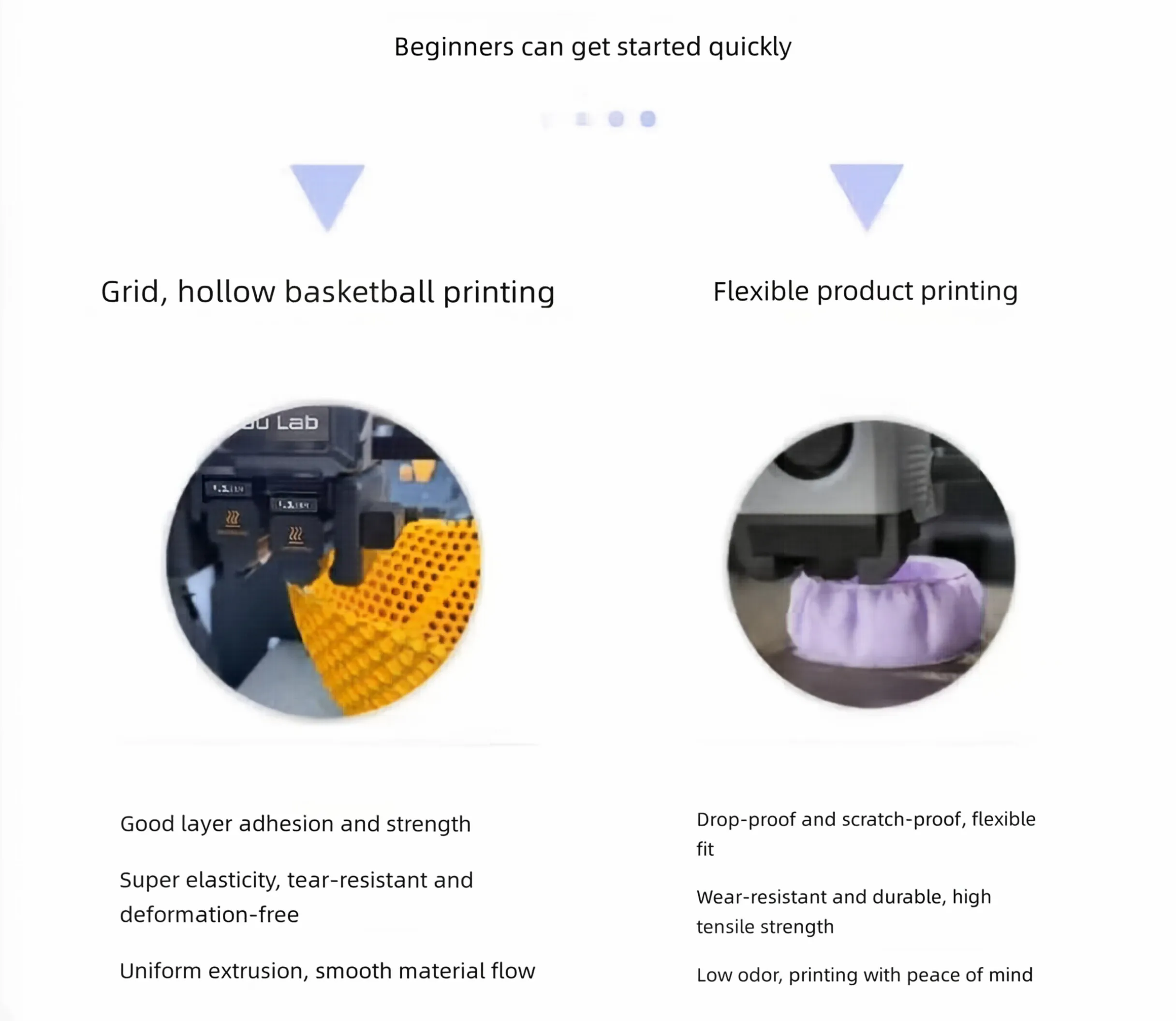 TPU 필라멘트 1.75mm 플렉시블 롤, 95A 소프트 3D 프린터 필라멘트, 1kg 스풀 (2.2 lbs), 대부분의 FDM 프린터에 호환 가능 (TPU 블랙)