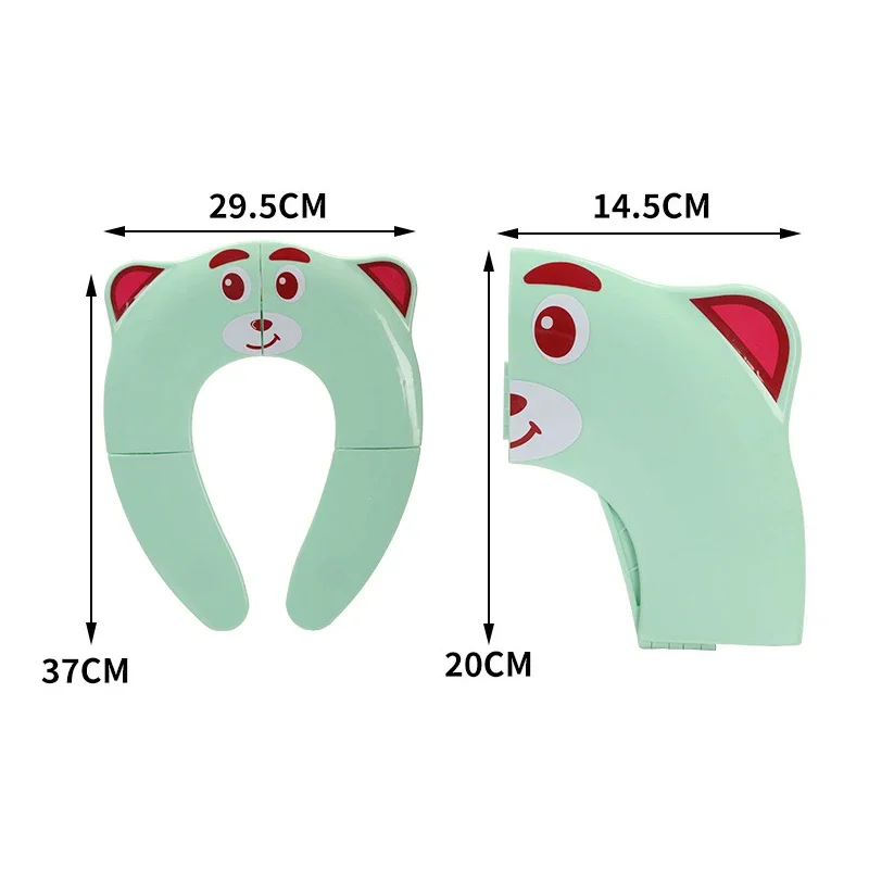Portable Kids Travel Potty Seat Pad Baby Folding Toilet Training Seat Cover Toddler Urine Assistant Cushion Children Pot Seater 4