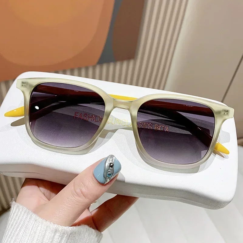 Unisex Trendy New Sunglasses Women's Retro Vintage Ultralight Myopia Glasses Outdoor UV Protection Eyeglasses with Prescription 2