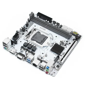JGINYUE H97I ITX Motherboard mini ITX combo i3-4170/i5 4590 with iGPU 8GB*2 1600MHz DDR3 RAM kit office/warehouse/VSS built