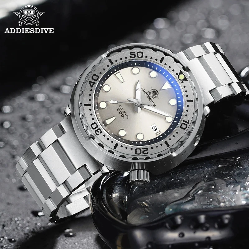ADDIESDIVE 39mm Orologio Automatico Uomo NH35a Zaffiro 200m