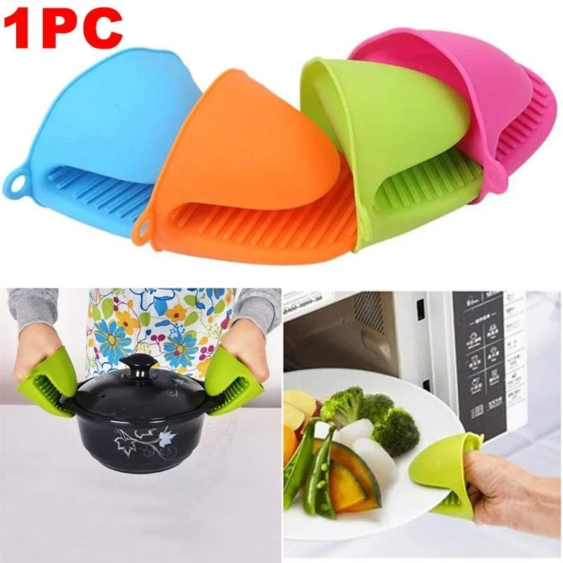 Oven Gloves Silicone Heat Resistant Cooking Pinch Mitts Potholder for Kitchen Cooking & Baking silicone oven mitts kitchen gloves silicone oven gloves
