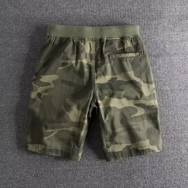 New Men's Camouflage Shorts Summer Tactical Sports Sweatpants Fashionable Men's Clothing Gym Shorts 2