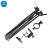 Extendable Recording Microphone Holder Microscope camera Suspension Boom Scissor Arm Stand Holder Mic Clip for Video Live Webcam 6