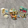 Dollhouse Miniature Accessories 1/12 Forest Family Home Furniture Collection Set Kitchen Cooking Pots For Children Girls Gift 5