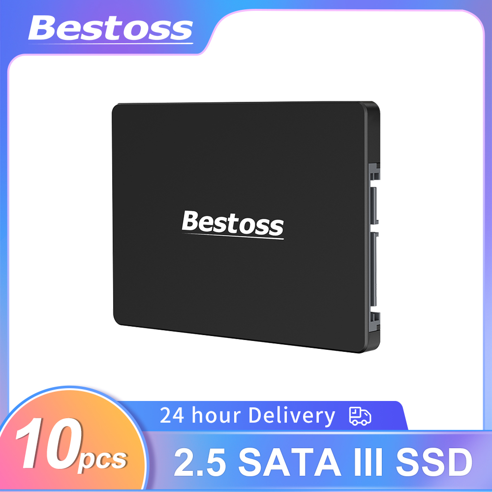 Bestoss 10PCS 5PCS SSD 120GB 128GB 240GB 256GB 480GB 512GB 1TB 2TB For Laptop Desktop Solid State Drive HDD Internal Hard Drive