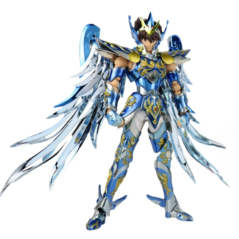 

in stock Goods GT 10 Th Anniversary Shentianma Alloy Saint Clothes Fighter Myth Model Ex Shentianma Seat Seiya General Color