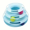 3 Layer Interactive Cat Toy Tower with Colorful Balls Mental Physical Exerciser, Fun Puzzle Game for Active Cats 6