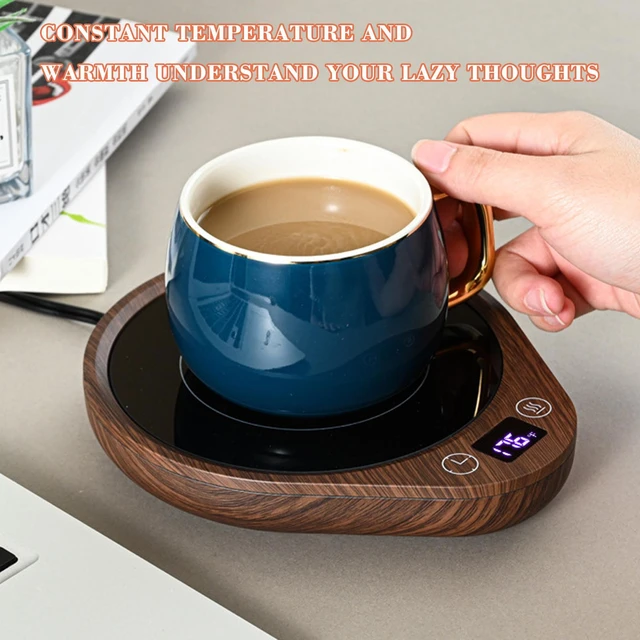 Coffee Mug Cup Warmer for Home Office Electric Coffee Cup Heating Mat Heat  Resistant Touch/Induction Tea Milk Water Heating Pad - AliExpress