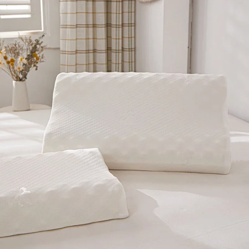

2PCS Body Pillow for Bed Sleeping Memory Foam Pillows Adult Backrest Cushion for Hotel Suppiles