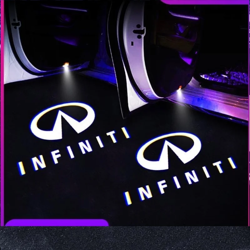LED Car Door Welcome Ghost Shadow Courtesy Light Accessories For Infiniti FX37 FX50 G37 Q50 EX37 QX56 QX60 QX70 Q60 G25 QX50 M25 1