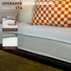 Outdoor Patio Furniture 4 Pieces Set, Modern Patio Conversation Sets, Outdoor Sectional Metal Sofa with 5.5  Inch Cushion 2