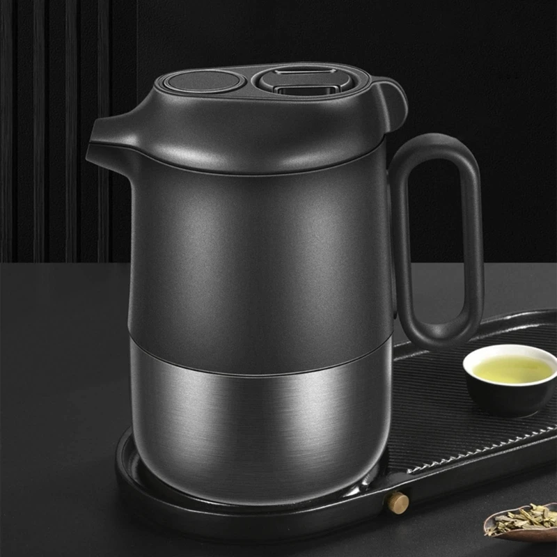 

Stainless Steel Large Capacity Braised Teapot 1.6L Electric Kettle Fast Boil Hot Water Boilers Teas Separation Teapot