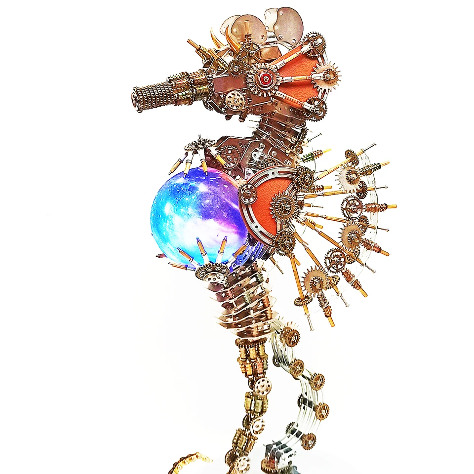 ビルディングブロック スチームパンク タツノオトシゴ 金属模型プラモデル 楽天市場】ビルディングブロック スチームパンク タツノオトシゴ 金属