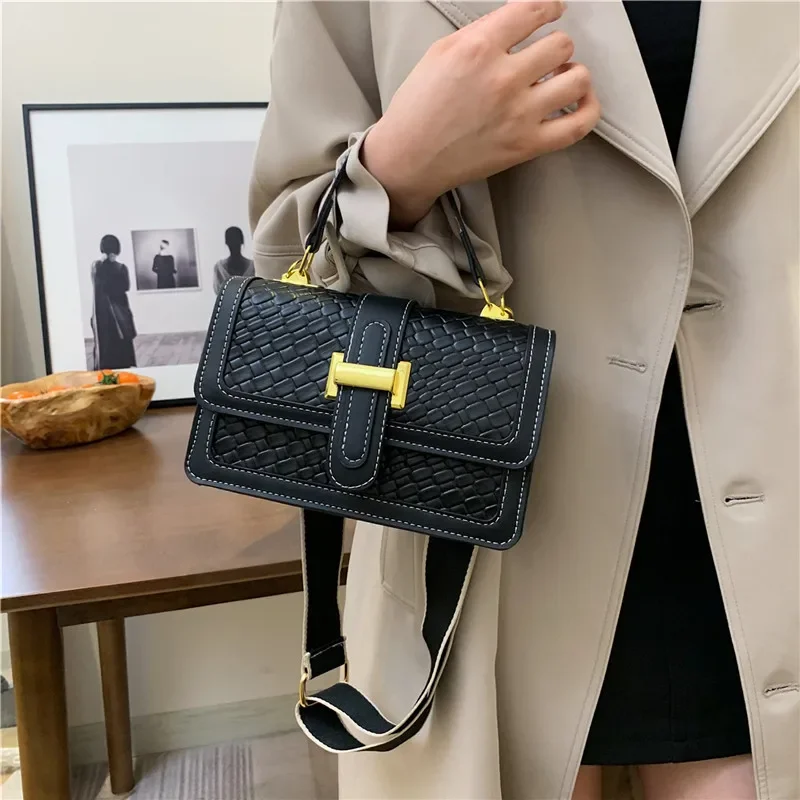 حقيبة كروس نسائية عادية عصرية حقيبة كتف واحدة حقيب...