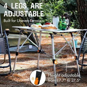 Portable Aluminum Camping Table 9
