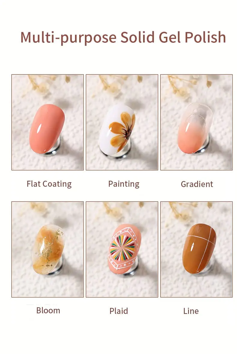 3-in-1 Fashion Gel Nail Polish Set