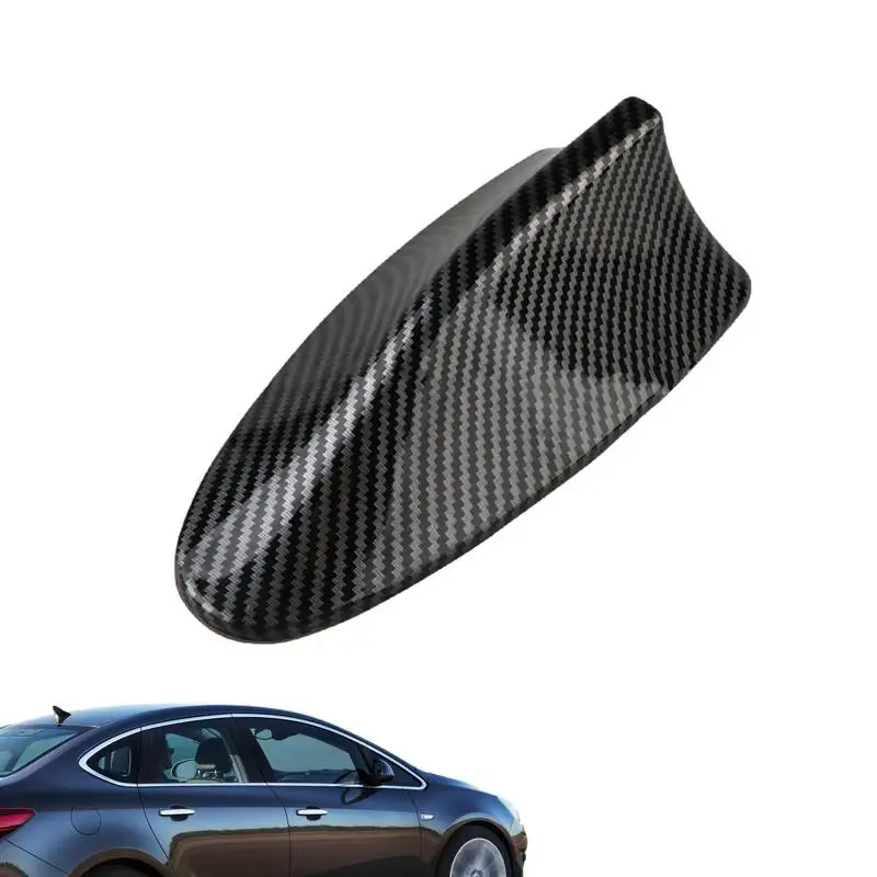 범용 자동차 지붕 상어 지느러미 자동차 상단 안테나, 탄소 섬유, 더 강한 신호 보호 안테나, 자동차 장식