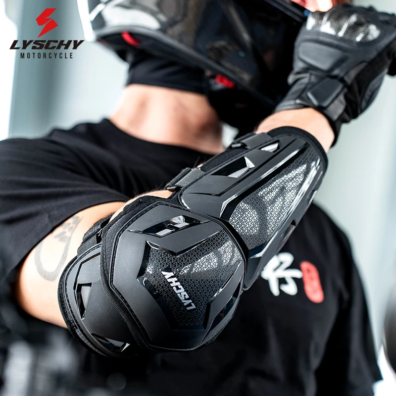 LYSCHY Four Seasons Riding Gear Long Protective Leg Guards Elbow Pads Night Reflective Motorcycle Motocross CE2