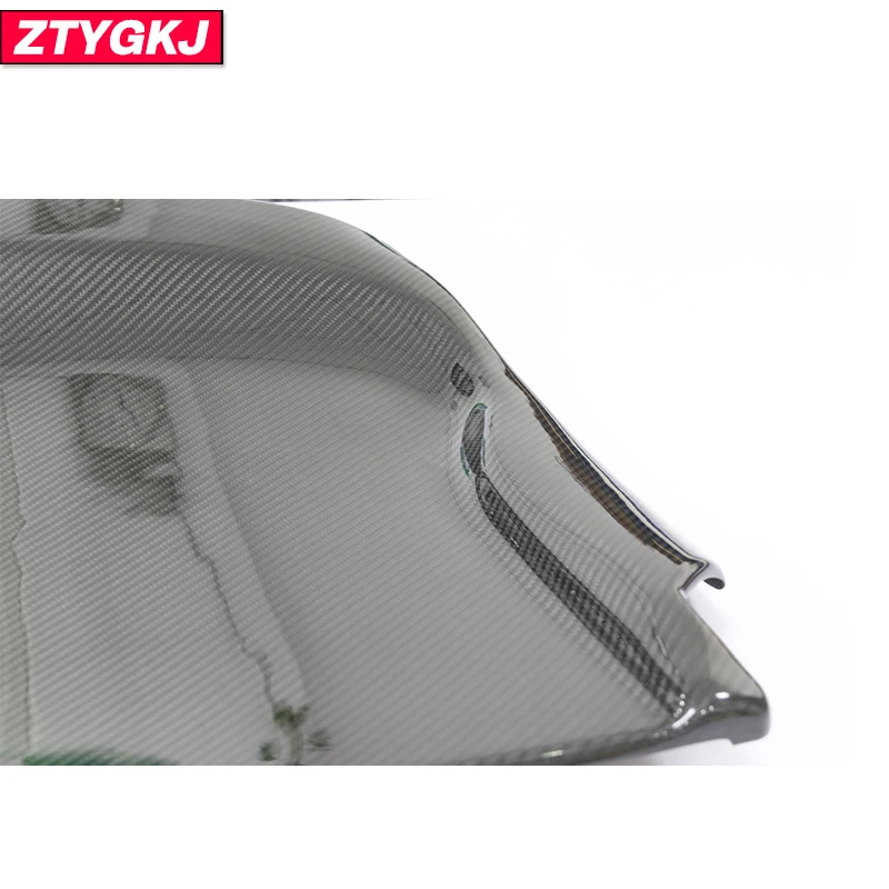 메르세데스 벤츠 CLA200 A CLA GLA B 클래스용 페이스트 타입 드라이 카본 파이버 소재 시트 백 커버 트림, 자동차 시트