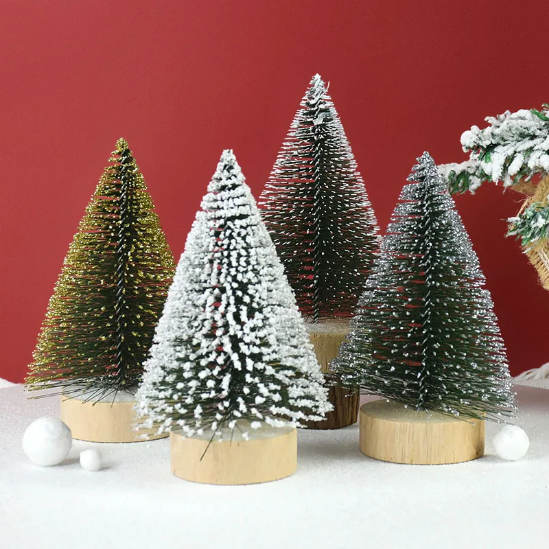 

Mini Cedar Christmas Tree Small Christmas Tree Desktop Ornaments Christmas Decorations For Home 2024 New Year Party Gifts