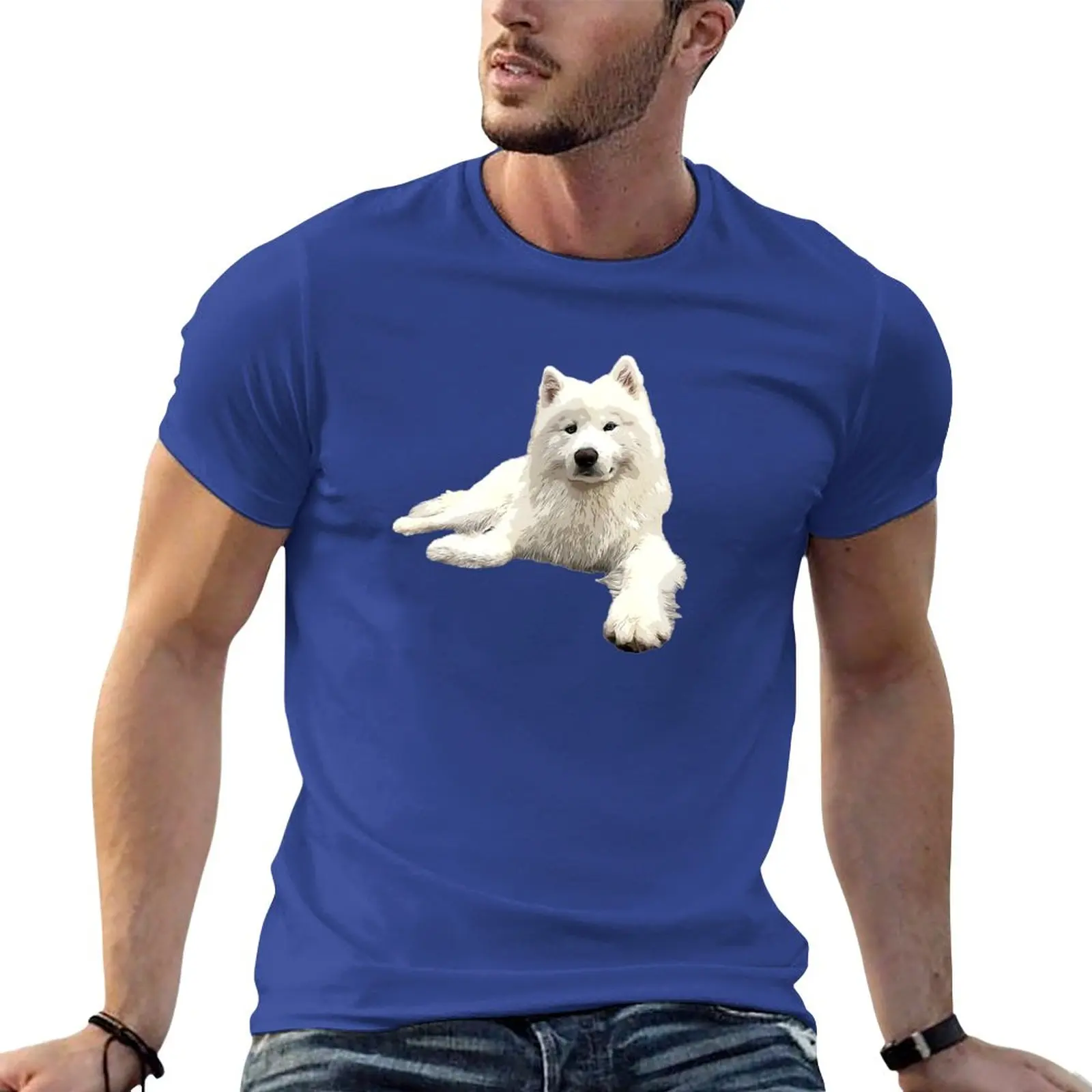 

Samoyed Looking Good! T-Shirt vintage clothes aesthetic clothes sweat shirt mens graphic t-shirts