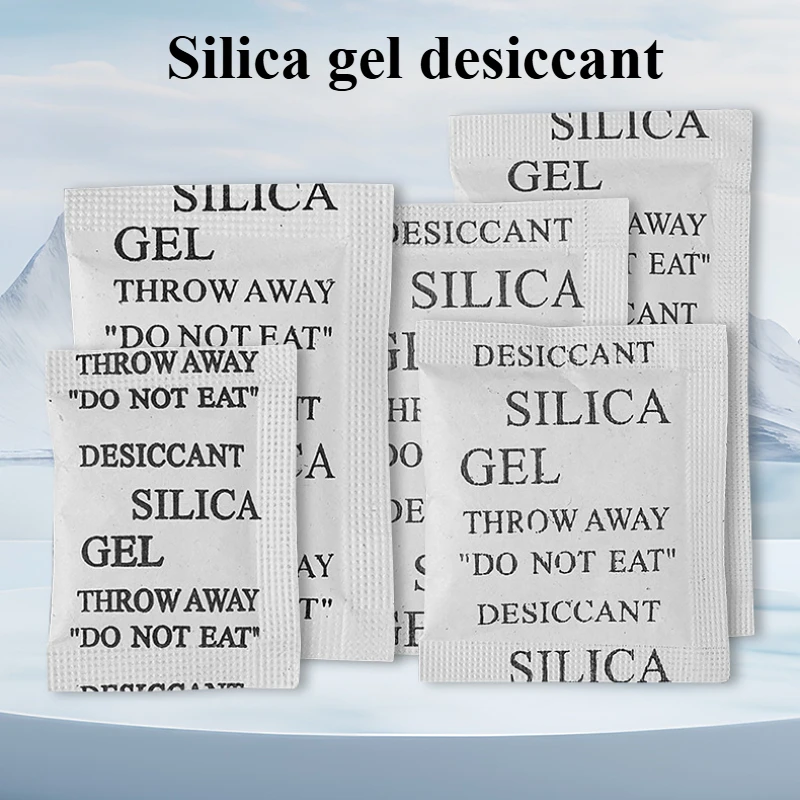 Non Toxic nonwovens Silica Gel Desiccant Damp Kitchen Room Living Moisture Dehumidifier Absorber Bag 1g 50-300 packs