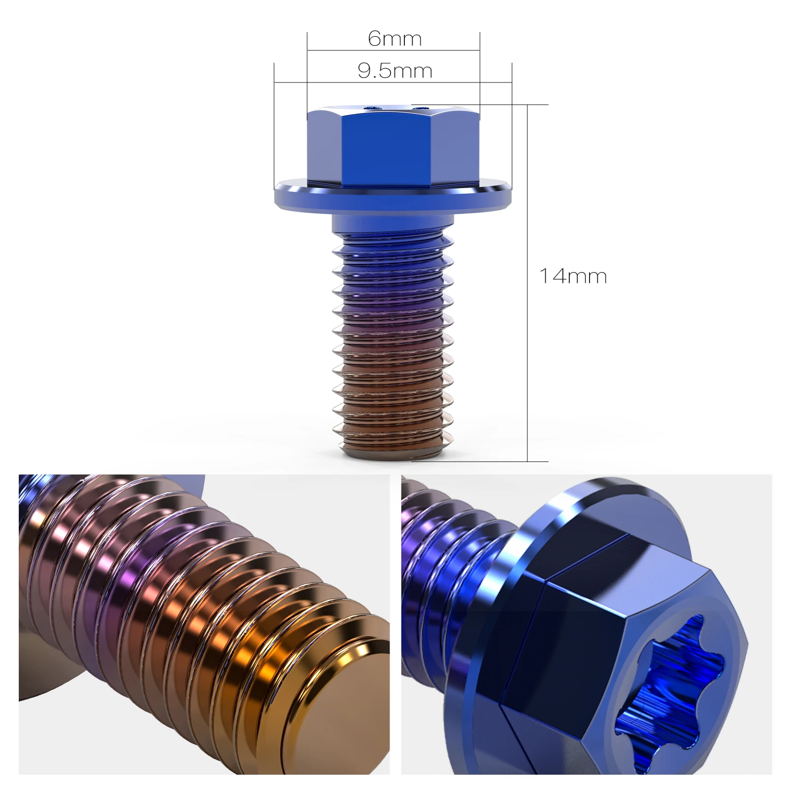 Für Surron Light Bee X Vorne Hinten Bremsscheibe Pad Schrauben Für Sur-ron Light Bee S L1E Für Segway X160 x260 Elektrische Dirt Bike – Detail 2