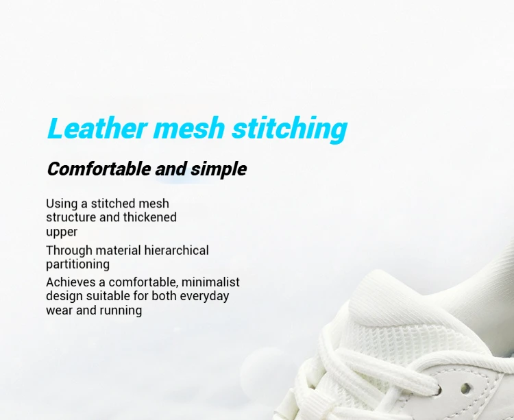 361 Degrees Women's Running Shoes Casual Mesh Anti-slip Lightweight Trendy Thick-sole Rebond Durable Female Sneakers 682532239