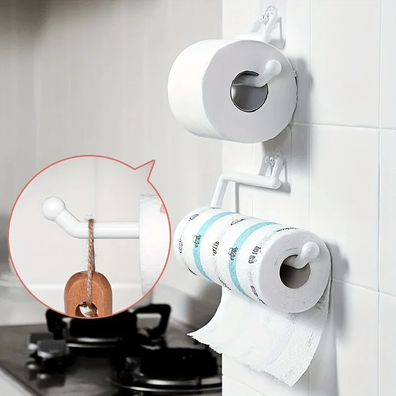 1PC Towel Rack Over Door Towel Bar Hanging Holder Bathroom Kitchen Cabinet Rag Shelf Hanger