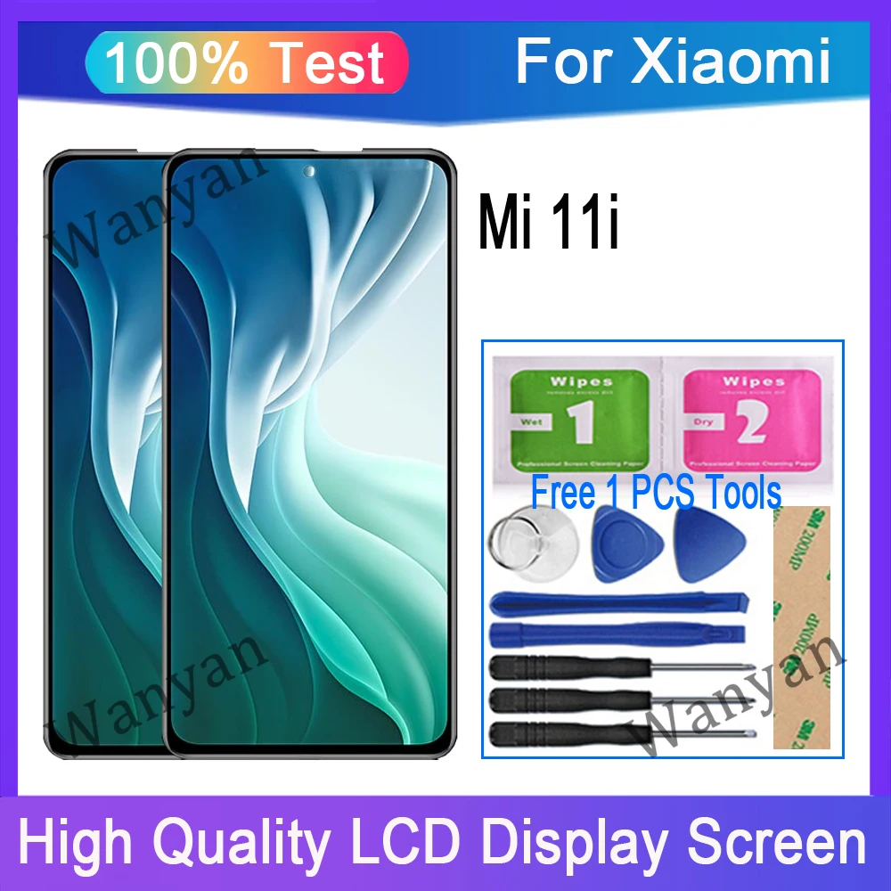 6.67" inch Original AMOLED For Xiaomi Mi 11i M2012K11G LCD Display ...
