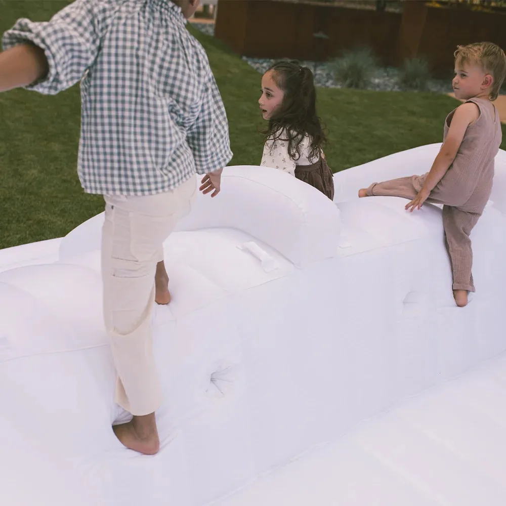 12FT Inflatable Bounce House with Slide Children's Games Inflatable Castle with Blower Suitable for Birthday Party Wedding